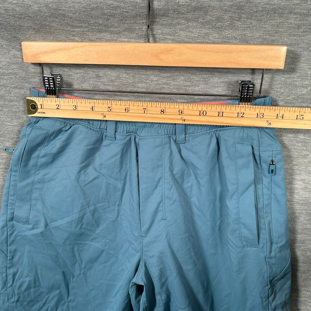 Birddog Shorts Mens M Blue Lined 7" Inseam Regular Stretch Orange Performance - Picture 4 of 11